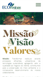 Mobile Screenshot of ecoresinas.com.br